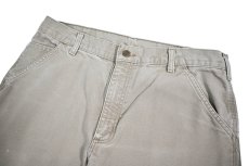 画像3: Used Carhartt Customized Duck Carpenter Pants Desert カーハート (3)