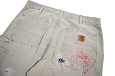 画像7: Used Carhartt Customized Duck Carpenter Pants Desert カーハート (7)