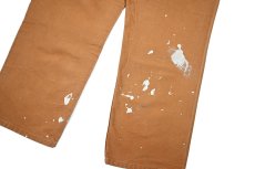 画像6: Used Carhartt Customized Duck Carpenter Pants Brown カーハート (6)