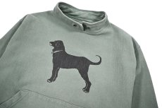 画像3: Used The Black Dog Louie Collar Sweat Shirt (3)