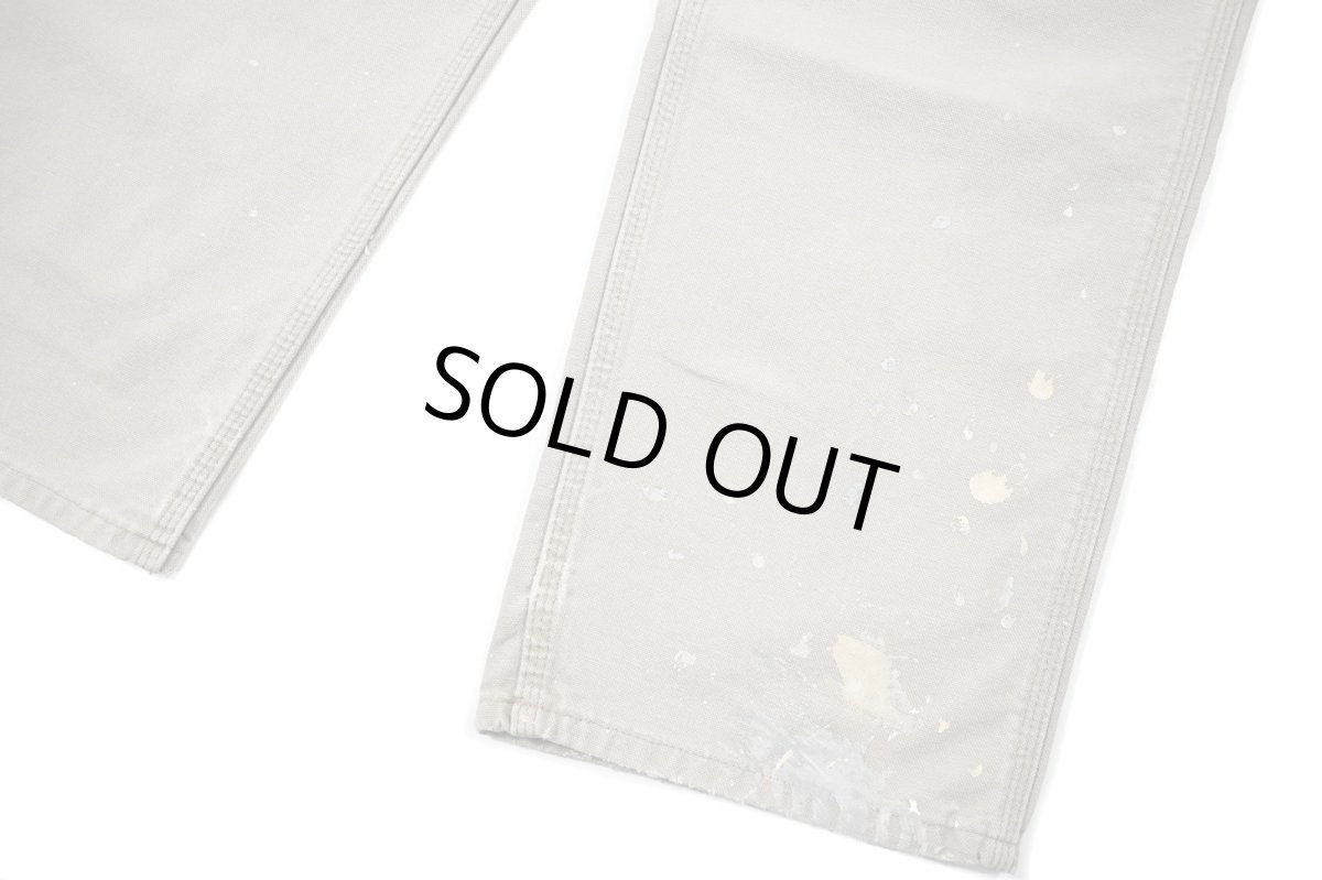 画像4: Used Carhartt Customized Duck Carpenter Pants Desert カーハート (4)