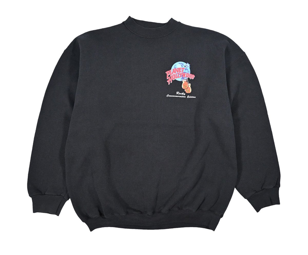 画像1: Used Print Sweat Shirt "Planet Hollywood Rocky Commemorative Edition" made in USA (1)
