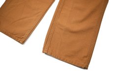 画像3: Used Carhartt Duck Carpenter Pants Brown カーハート (3)