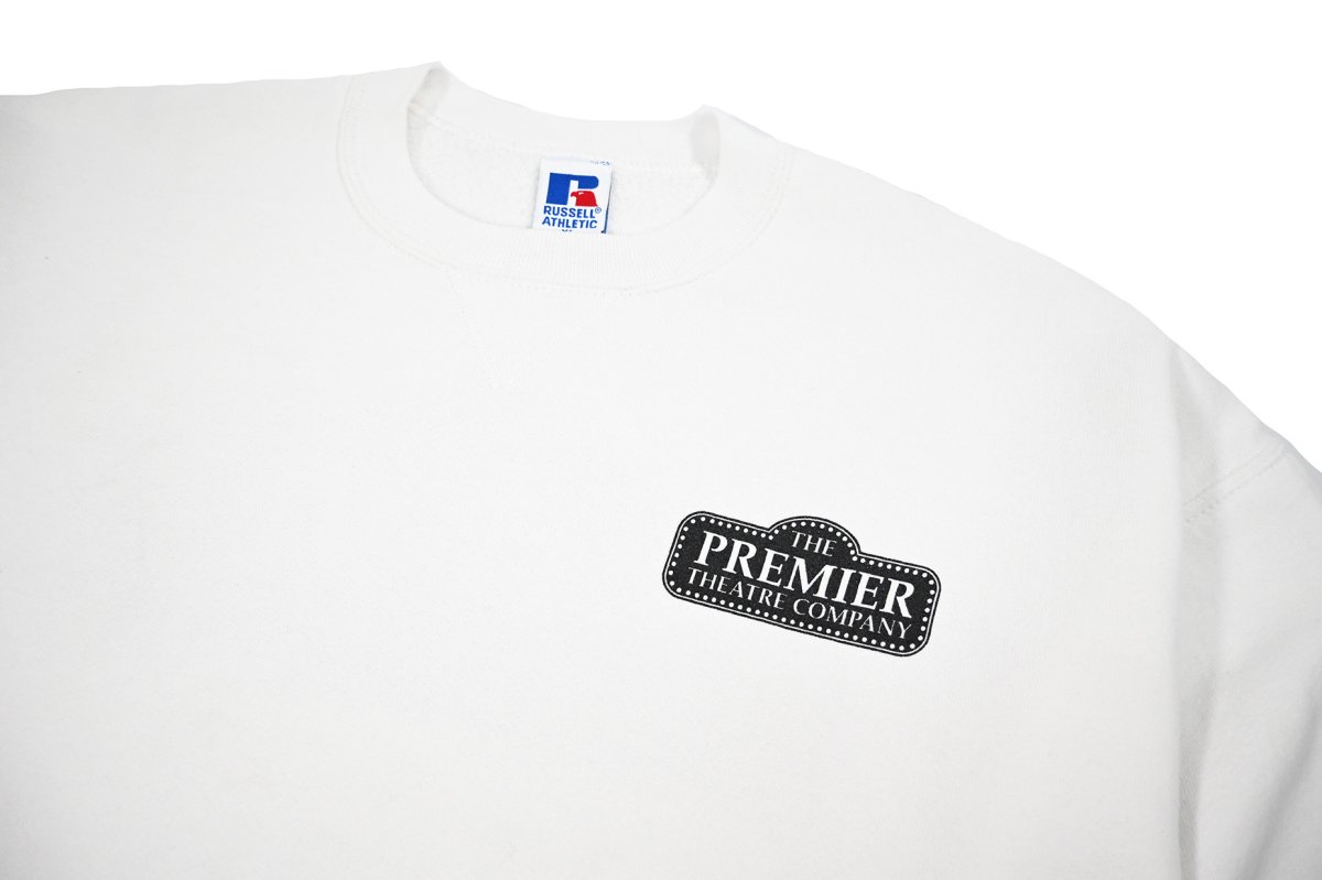 画像3: Used Russell Athletic Print Sweat Shirt "The Premier Theatre Company" made in USA (3)