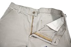 画像8: Used Carhartt Customized Duck Carpenter Pants Desert カーハート (8)