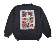 画像2: Used Print Sweat Shirt "Planet Hollywood Rocky Commemorative Edition" made in USA (2)