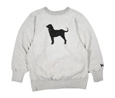 画像1: Used The Black Dog Sweat Shirt made in USA (1)