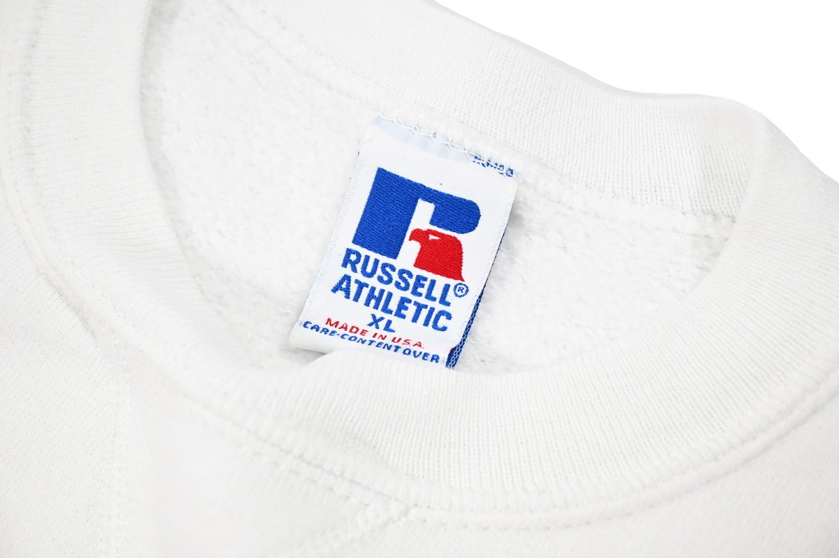 画像5: Used Russell Athletic Print Sweat Shirt "The Premier Theatre Company" made in USA (5)