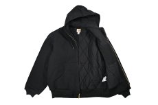 画像4: Used Carhartt Duck Active Jacket Black made in USA (4)