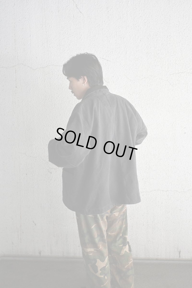 画像8: Carhartt Aged Duck Unlined Chore Coat Black (8)