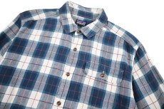 画像2: Used patagonia Lightweight Fjord Flannel Shirt パタゴニア (2)