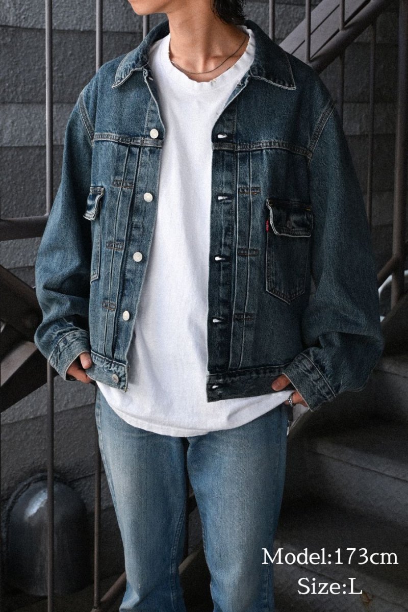 画像6: Levi's Denim Trucker Jacket Type2 Light Indigo リーバイス (6)