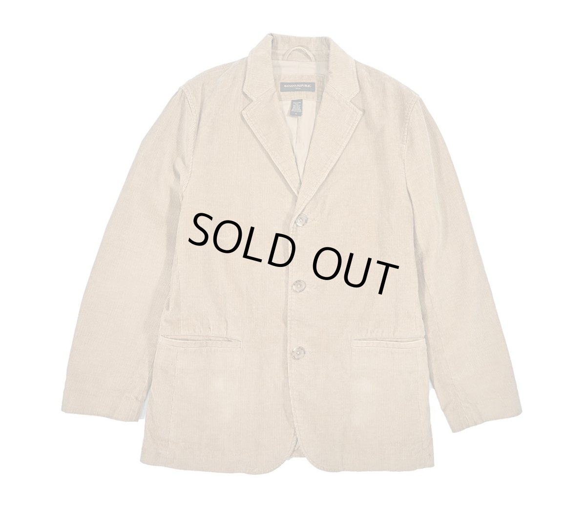 画像1: Used Banana Republic Corduroy Tailored Jacket (1)