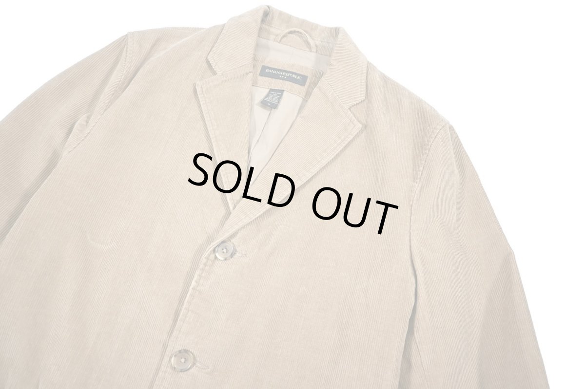 画像2: Used Banana Republic Corduroy Tailored Jacket (2)
