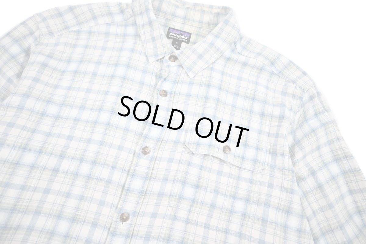 画像2: Used patagonia Lightweight Fjord Flannel Shirt パタゴニア (2)