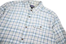 画像2: Used patagonia Lightweight Fjord Flannel Shirt パタゴニア (2)