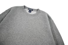 画像2: Deadstock Lands' End Blank Sweat Shirt Grey (2)