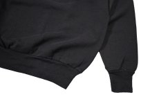 画像4: Deadstock Pannill Raglan Sleeve Blank Sweat Shirt Black made in USA (4)
