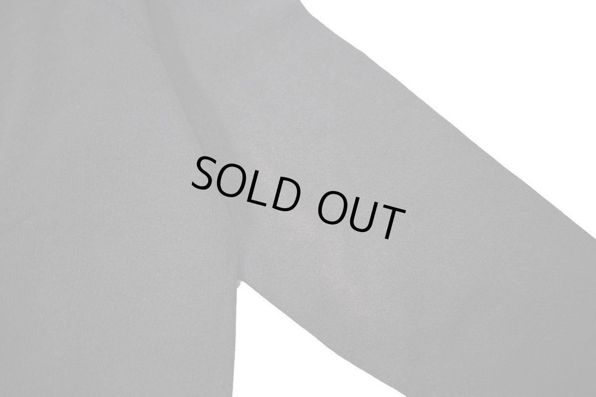 画像3: Deadstock Pannill Raglan Sleeve Blank Sweat Shirt Black made in USA (3)