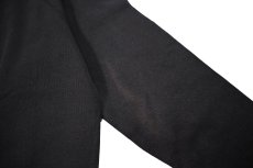 画像3: Deadstock Pannill Raglan Sleeve Blank Sweat Shirt Black made in USA (3)