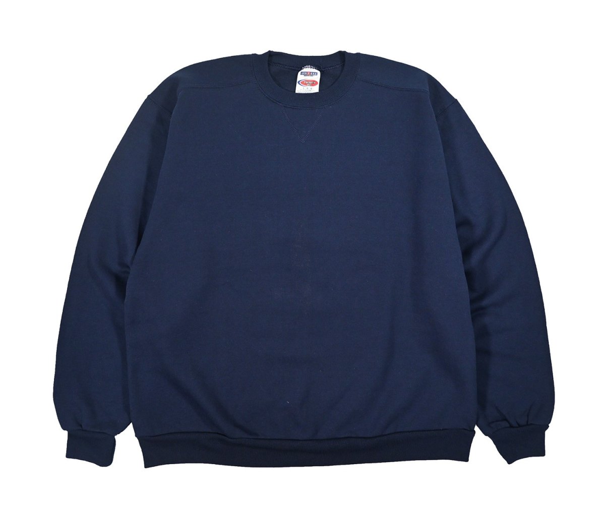 画像1: Deadstock Jerzees Blank Sweat Shirt Navy (1)