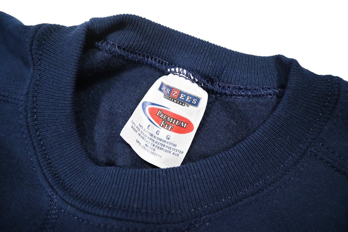 画像4: Deadstock Jerzees Blank Sweat Shirt Navy (4)