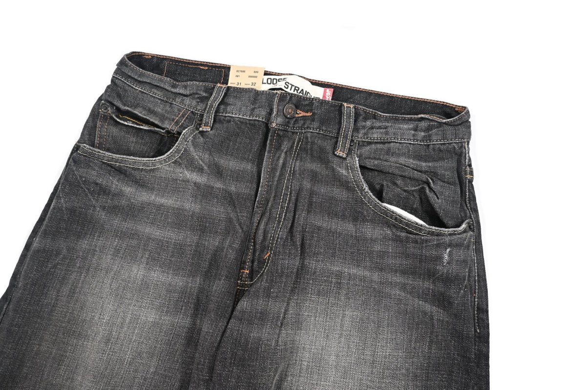 画像3: 00s Deadstock Levi's 569 Denim Pants #1269 リーバイス (3)