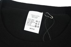 画像4: DAMAGE DONE High Gauge Merino Wool Knit Crew Black (4)