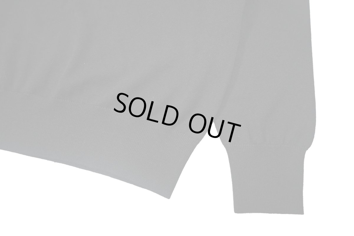 画像3: DAMAGE DONE High Gauge Merino Wool Knit Polo Black (3)