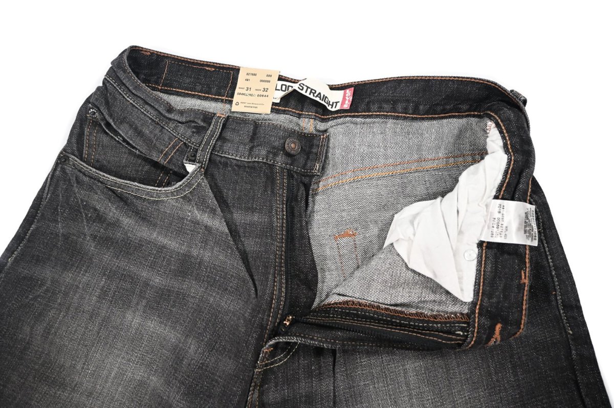 画像6: 00s Deadstock Levi's 569 Denim Pants #1269 リーバイス (6)