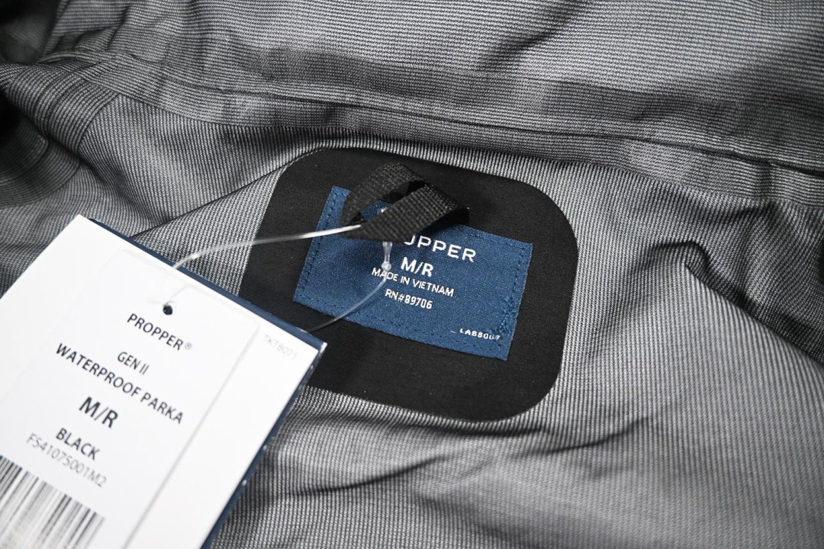 画像6: Propper GEN II Water Proof Parker Black (6)