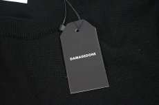 画像5: DAMAGE DONE High Gauge Merino Wool Knit Crew Black (5)