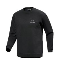 画像2: ARC'TERYX Emblem Fleece Crew Black アークテリクス (2)