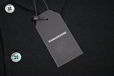 画像5: DAMAGE DONE High Gauge Merino Wool Knit Polo Black (5)