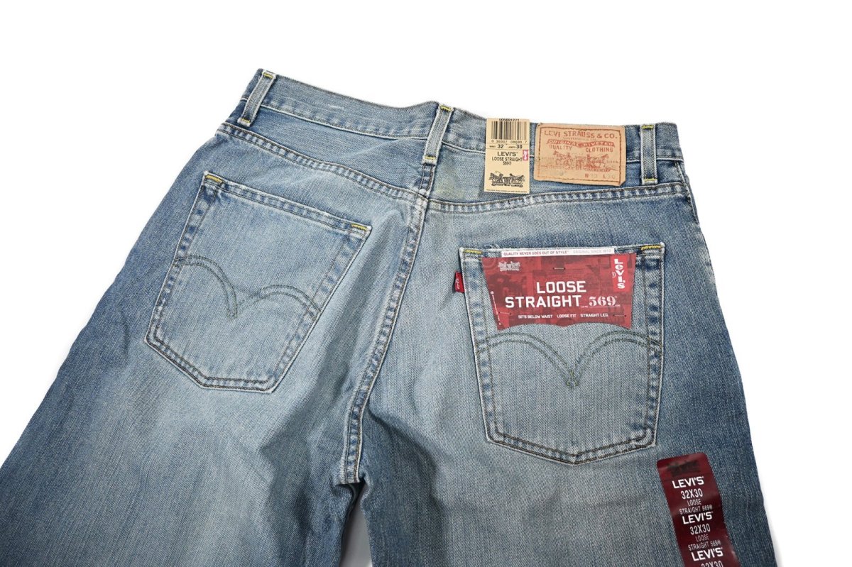 画像5: Deadstock Levi's 569 Denim Pants #1271 リーバイス (5)