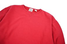 画像2: Used Gap Blank Sweat Shirt Red (2)