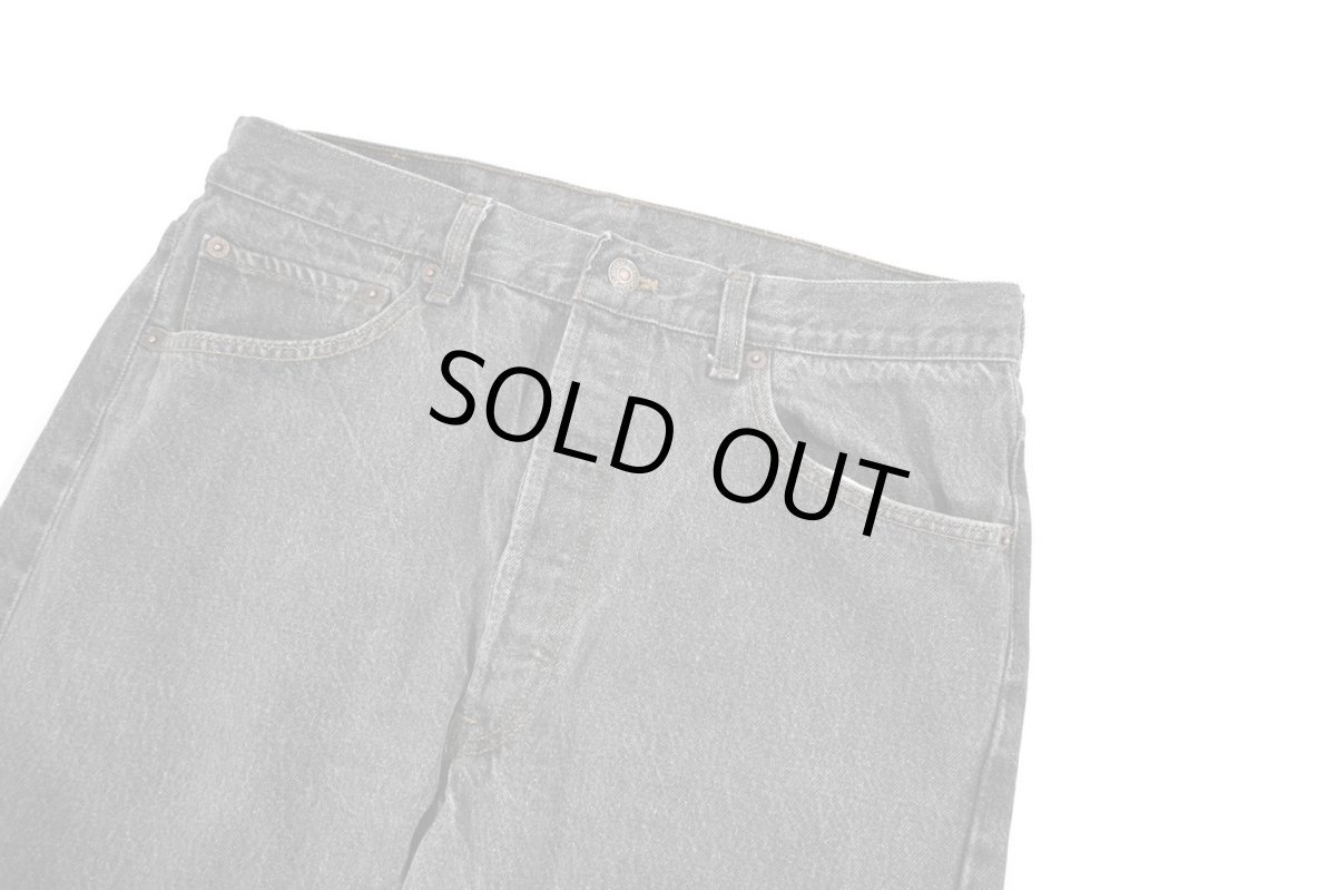 画像3: 93' Used Levi's 501 Denim Pants Black made in USA リーバイス (3)
