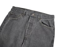 画像3: 93' Used Levi's 501 Denim Pants Black made in USA リーバイス (3)