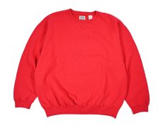 画像1: Used Gap Blank Sweat Shirt Red (1)