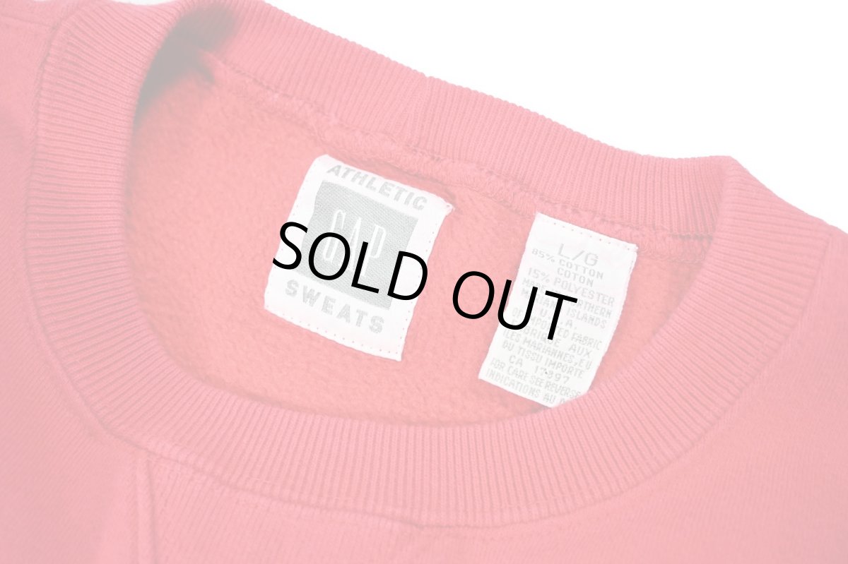 画像4: Used Gap Blank Sweat Shirt Red (4)