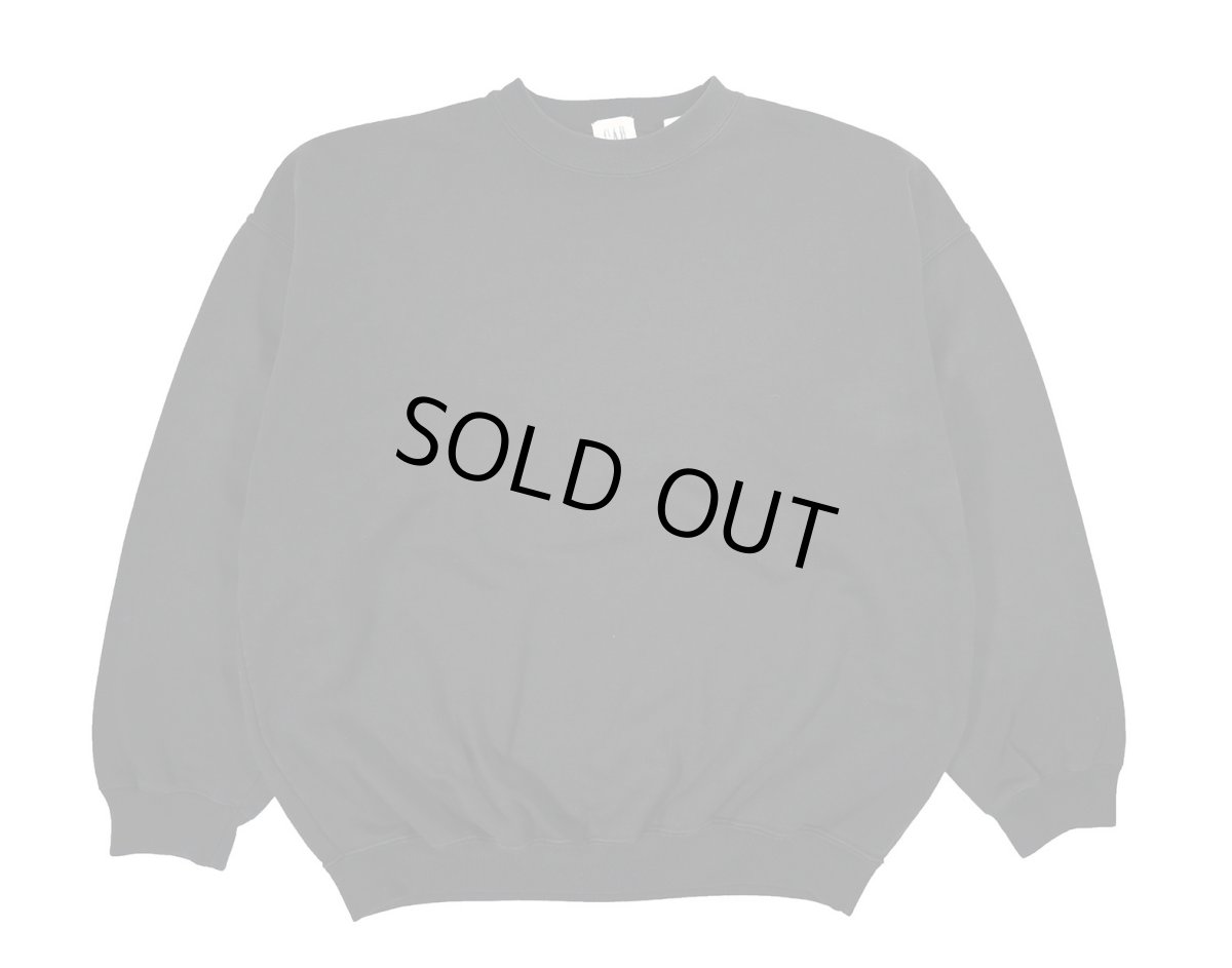 画像1: Used Gap Blank Sweat Shirt Black (1)