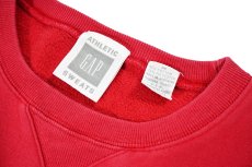 画像4: Used Gap Blank Sweat Shirt Red (4)
