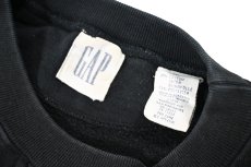 画像4: Used Gap Blank Sweat Shirt Black (4)