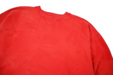 画像3: Used Gap Blank Sweat Shirt Red (3)