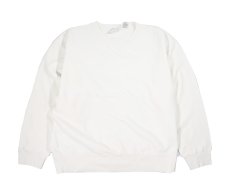 画像1: Used Gap Blank Sweat Shirt White (1)