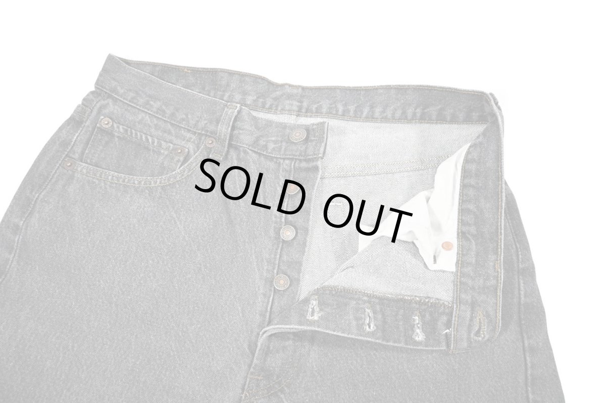 画像7: 93' Used Levi's 501 Denim Pants Black made in USA リーバイス (7)
