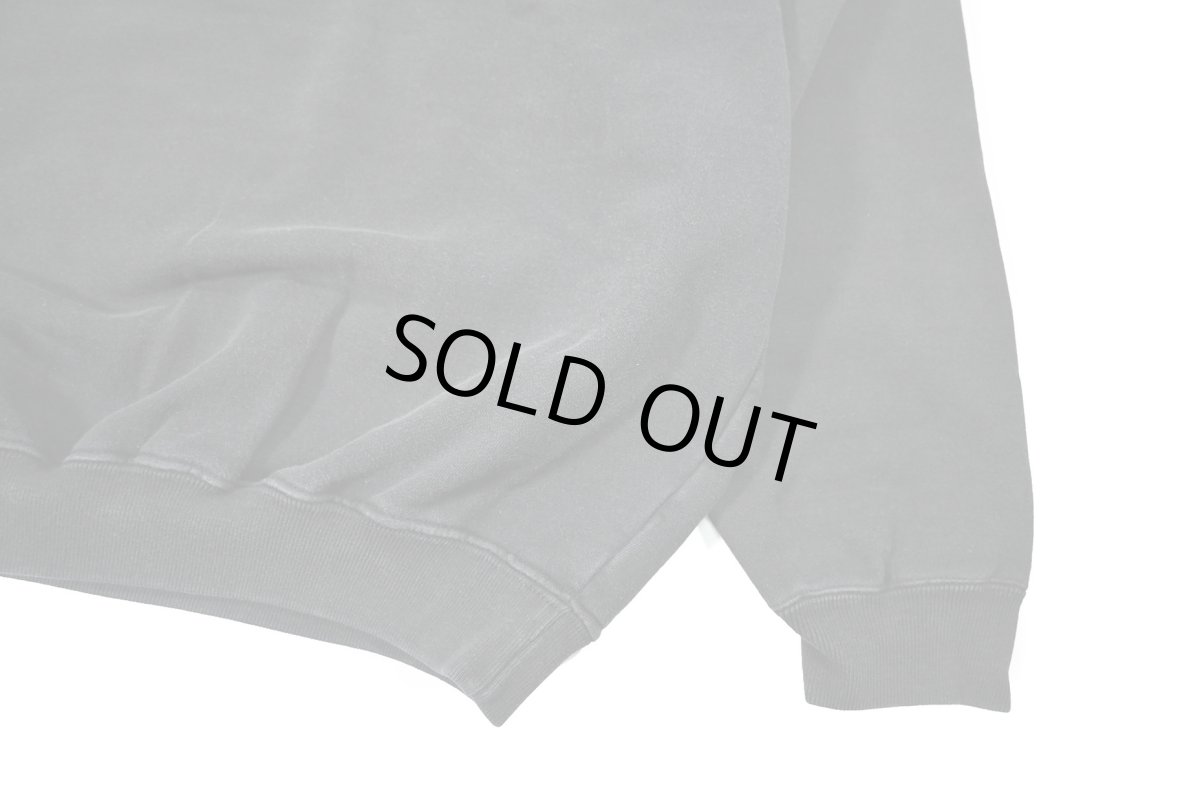 画像3: Used Gap Blank Sweat Shirt Black (3)