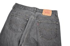 画像5: 93' Used Levi's 501 Denim Pants Black made in USA リーバイス (5)