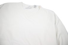 画像2: Used Gap Blank Sweat Shirt White (2)