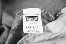 画像8: 93' Used Levi's 501 Denim Pants Black made in USA リーバイス (8)